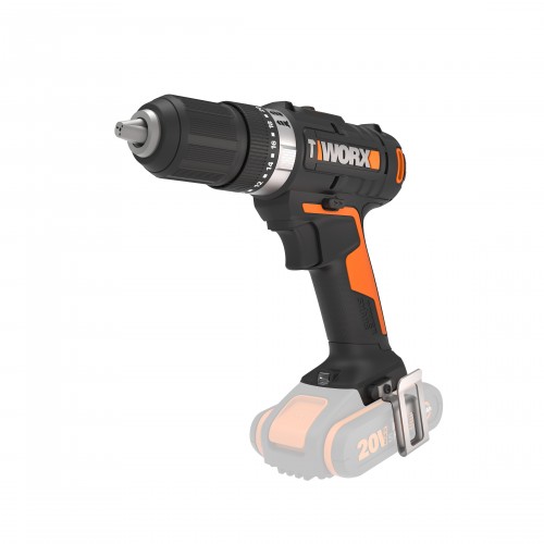 Worx WX370.9 - Taladro Percutor 20V (S/bat)